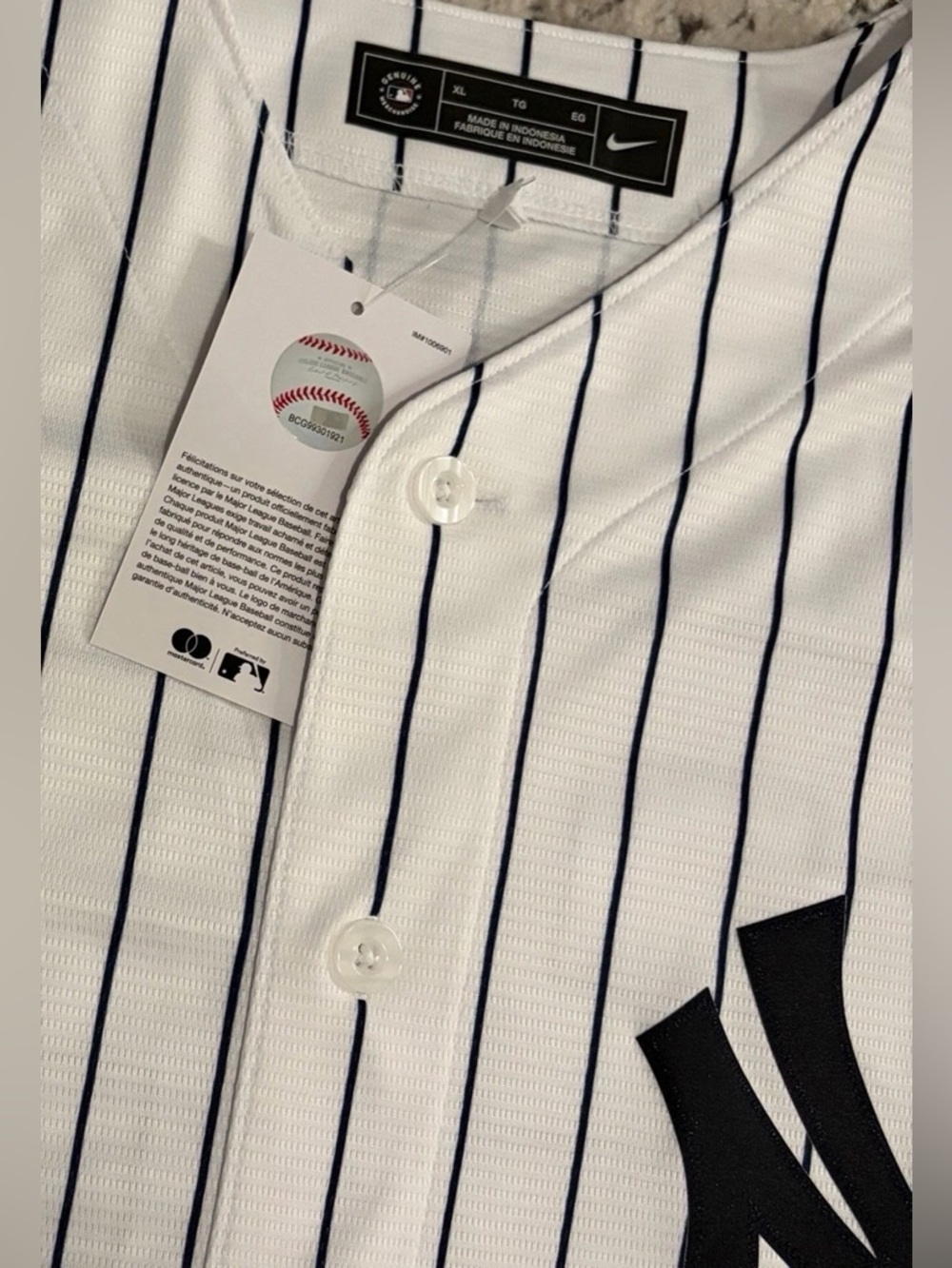 Nike Authentic New York Yankees Cam Schlittler #31 Baseball Jersey Men’s Size XL - Picture 6 of 9